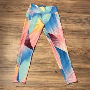 DSG Colorful Geometric Kids Leggings